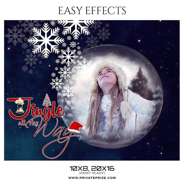 Beautify your photography with Christmas easy effects