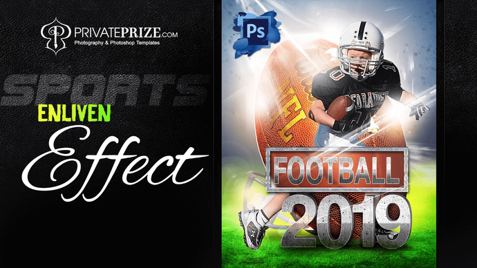 Learn to design sports enliven effect in photoshop