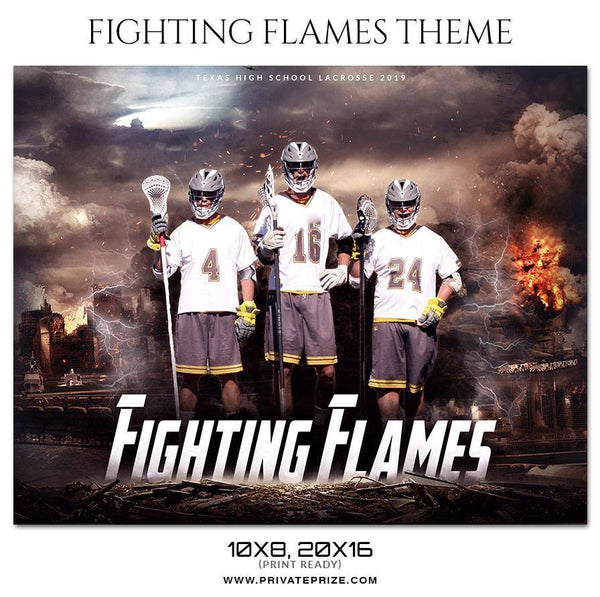 Get ready to explore the Themed Sports Photoshop Template