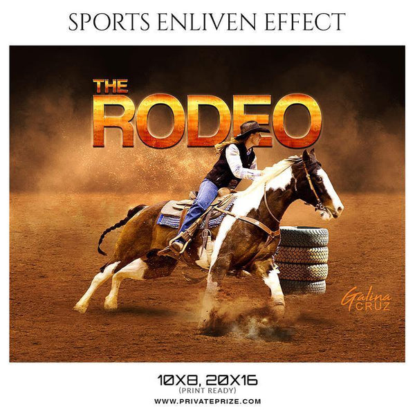 Best Rodeo Sports Photography Template