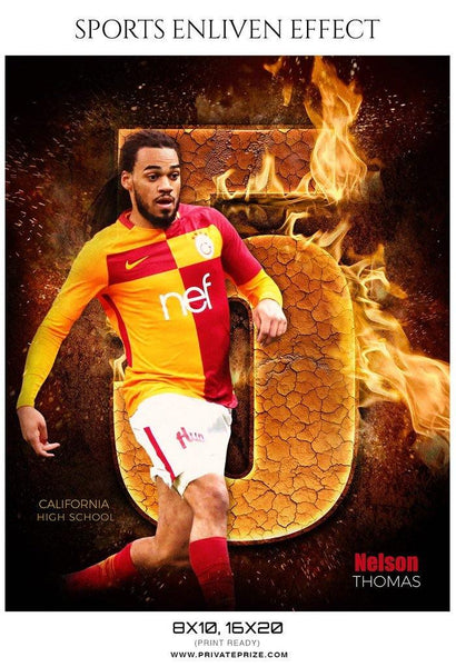 The most unifying game - "Soccer" . Watch out our newest soccer sports photography templates .