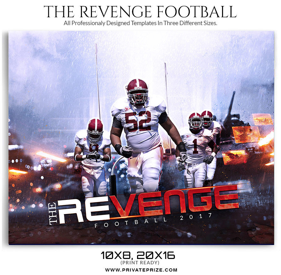 Buy The Revenge Themed Sports Template Online | Privateprize Photography  Photoshop templates – PrivatePrize