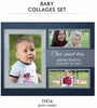 Baby Collage Set - John Baby - Photography Photoshop Template