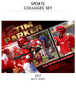 Parker - Sports Collage Photoshop Template - Photography Photoshop Templates