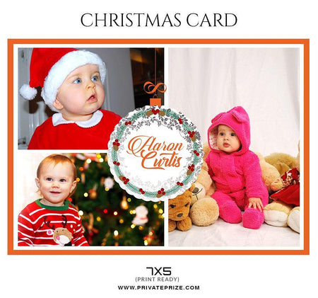 Aaron Curtis - Christmas Card - PrivatePrize - Photography Templates