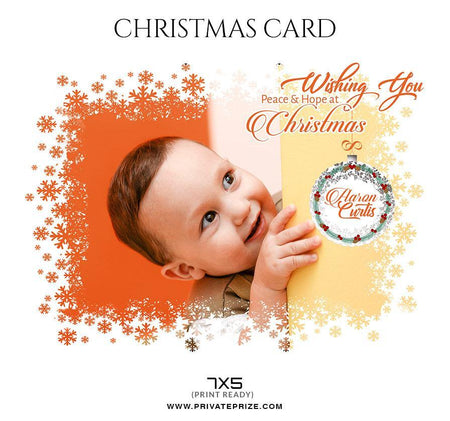 Aaron Curtis - Christmas Card - PrivatePrize - Photography Templates