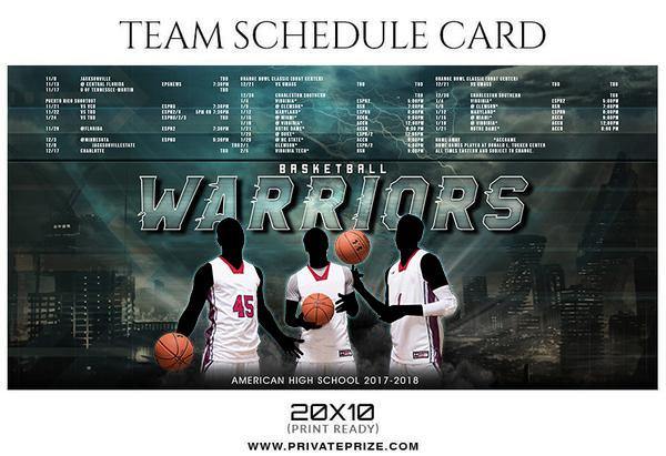 Buy Basketball Warriors - Team Sports Schedule Card Photoshop Templates Online | Privateprize Photography Photoshop templates – PrivatePrize - Photography Templates buy-basketball-warriors-team-sports-schedule-card-photoshop-templates-online-privateprize-photography-photoshop-templates-privateprize-photography-templates