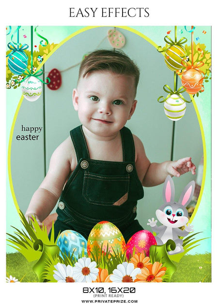 Easter - Easy Effect - PrivatePrize - Photography Templates