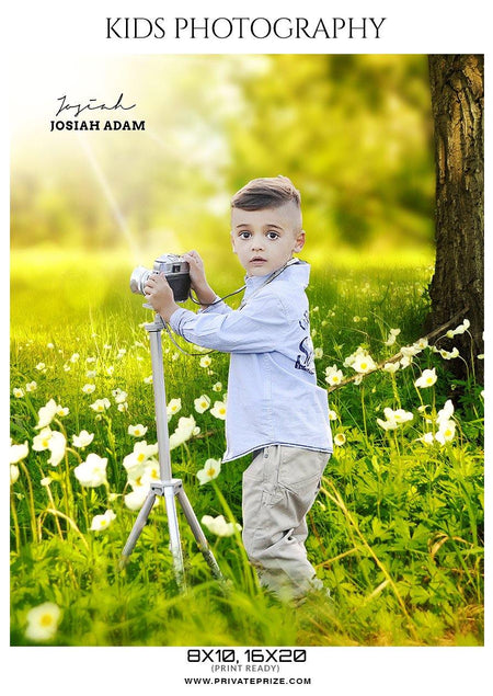 Josiah Adam - Kids Photography Photoshop Templates - PrivatePrize - Photography Templates