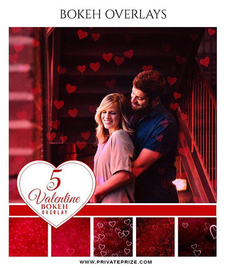 Hearts - Designer Pearls Valentines Overlays - PrivatePrize - Photography Templates