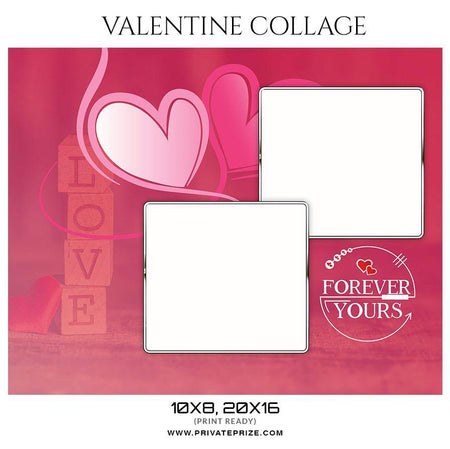 Valentine Collage Effect - PrivatePrize - Photography Templates