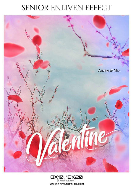 Valentines Senior Enliven Effects - PrivatePrize - Photography Templates