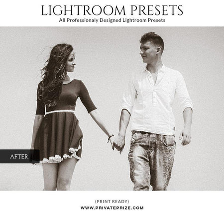 Sepia effect - LightRoom Presets Set - PrivatePrize - Photography Templates