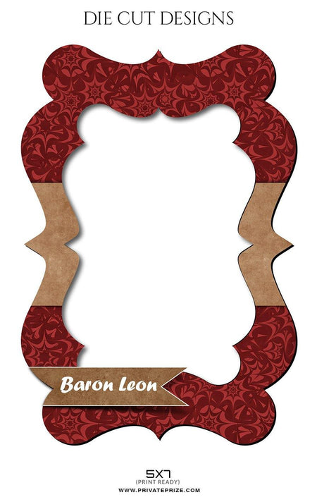 Baron Leon  - Die Cut Design - PrivatePrize - Photography Templates