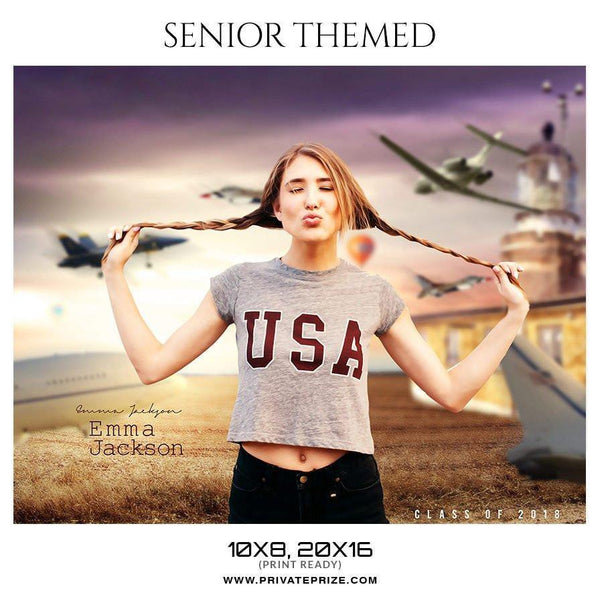 How to Create Wonders in Senior Photoshoot with our Themed Photography Templates.