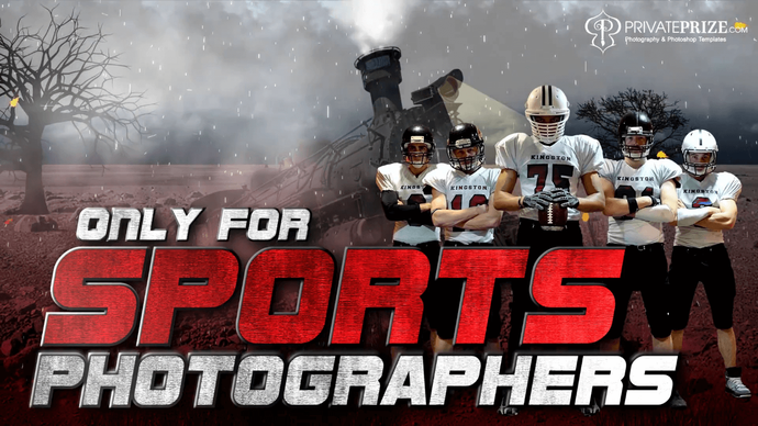 Sports photography templates only for sports photographers