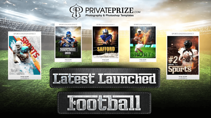 Latest Launched Football Sports Photography Templates