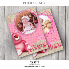 Pink Christmas-Photocard