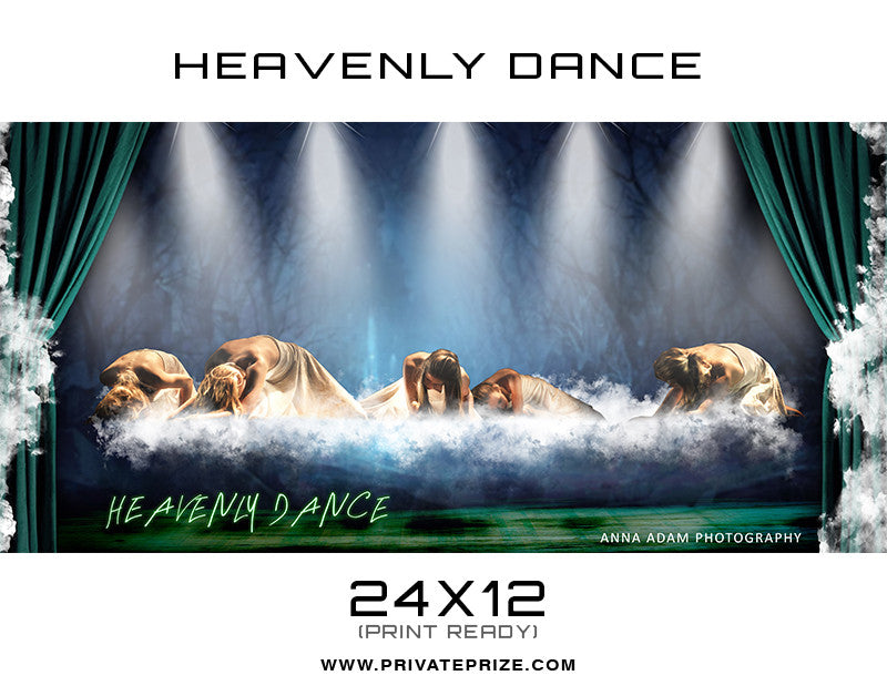 Heavenly Dance Photography - Enliven Effects Photoshop Template - Photography Photoshop Template