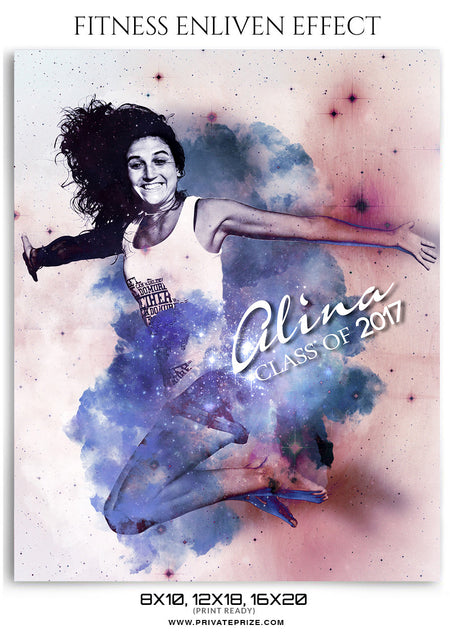 Fitness - Enliven Effects - Photography Photoshop Templates