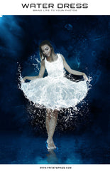 Water Dress Brush - Gardenia