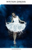 Water Dress Brush - Gardenia - Photography Photoshop Templates