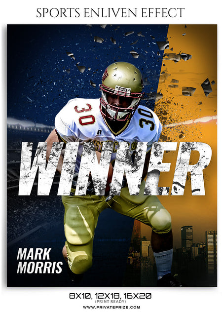 Winners- Enliven Effects - Photography Photoshop Templates