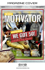 The Daily Motivator  - Sports Photography-Magazine Cover
