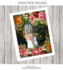 Floral Frame - Embellish Overlay