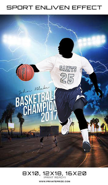Basketball Champion2017 Sports Template -  Enliven Effects