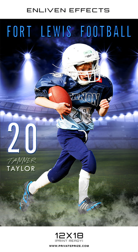Fort Lewis High School Sports - Enliven Effects - Photography Photoshop Templates