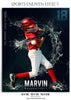 Marvin- Baseball 2017- Sports Photography-Enliven Effects - Photography Photoshop Template