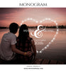 Brianna & Michael Love Monogram - Photography Photoshop Template