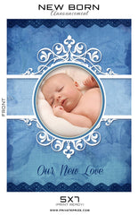 New Born Announcement Card