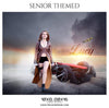 Pearl Lucy - Senior Themed Photoshop Template - PrivatePrize - Photography Templates