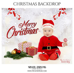 Earvin Grey - Christmas Digital Backdrop