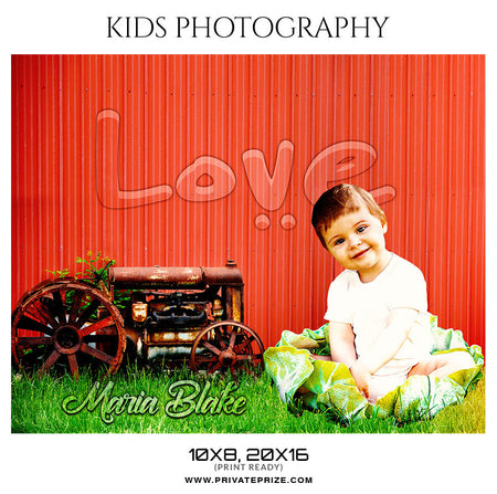 MARIA BLAKE - KIDS PHOTOGRAPHY - Photography Photoshop Template