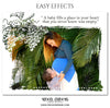 MATERNITY EASY EFFECTS - Photography Photoshop Template