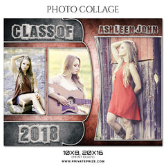 ASHLEEN JOHN - SENIOR COLLAGE PHOTOGRAPHY TEMPLATE
