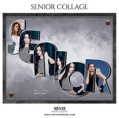Daina Roy  - Senior Collage Photography Template