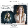 BEAUTIFUL EASY EFFECTS - Photography Photoshop Template