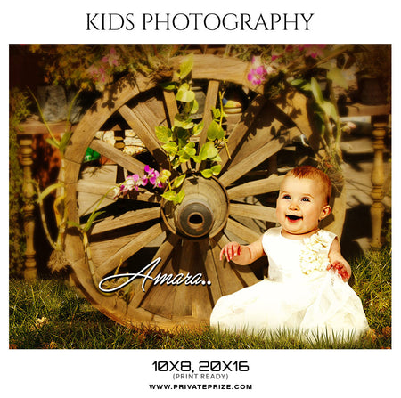 AMARA - KIDS PHOTOGRAPHY - Photography Photoshop Template