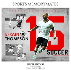 Efrain Thompson - Soccer Sports Enliven Effect Photography Template