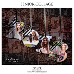 Kadian Paul - Senior Collage Photography Template