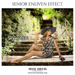 Serena Curtis  - Senior Enliven Effect Photography Template