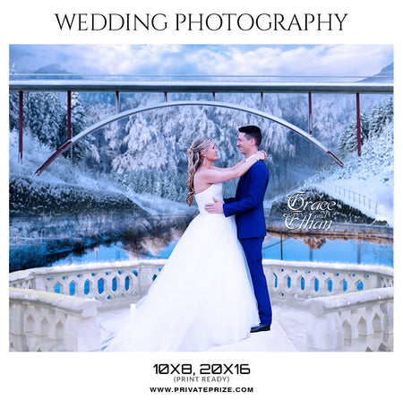 Grace And Ethan - Wedding Photography Template - Photography Photoshop Template