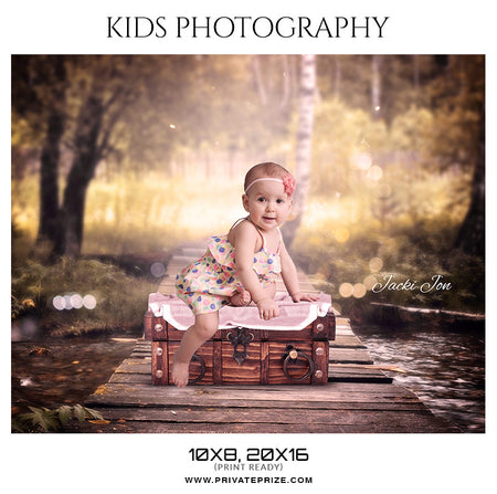 Jacki Jon  - Kids Photography Photoshop Templates - Photography Photoshop Template