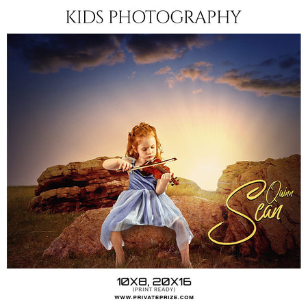 QUINN SEAN - KIDS PHOTOGRAPHY - Photography Photoshop Template