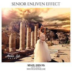 Ariana Luis- Petra - Senior Enliven Effect Photography Template