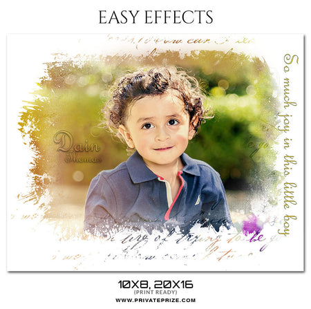 EASY EFFECTS KIDS PHOTOGRAPHY